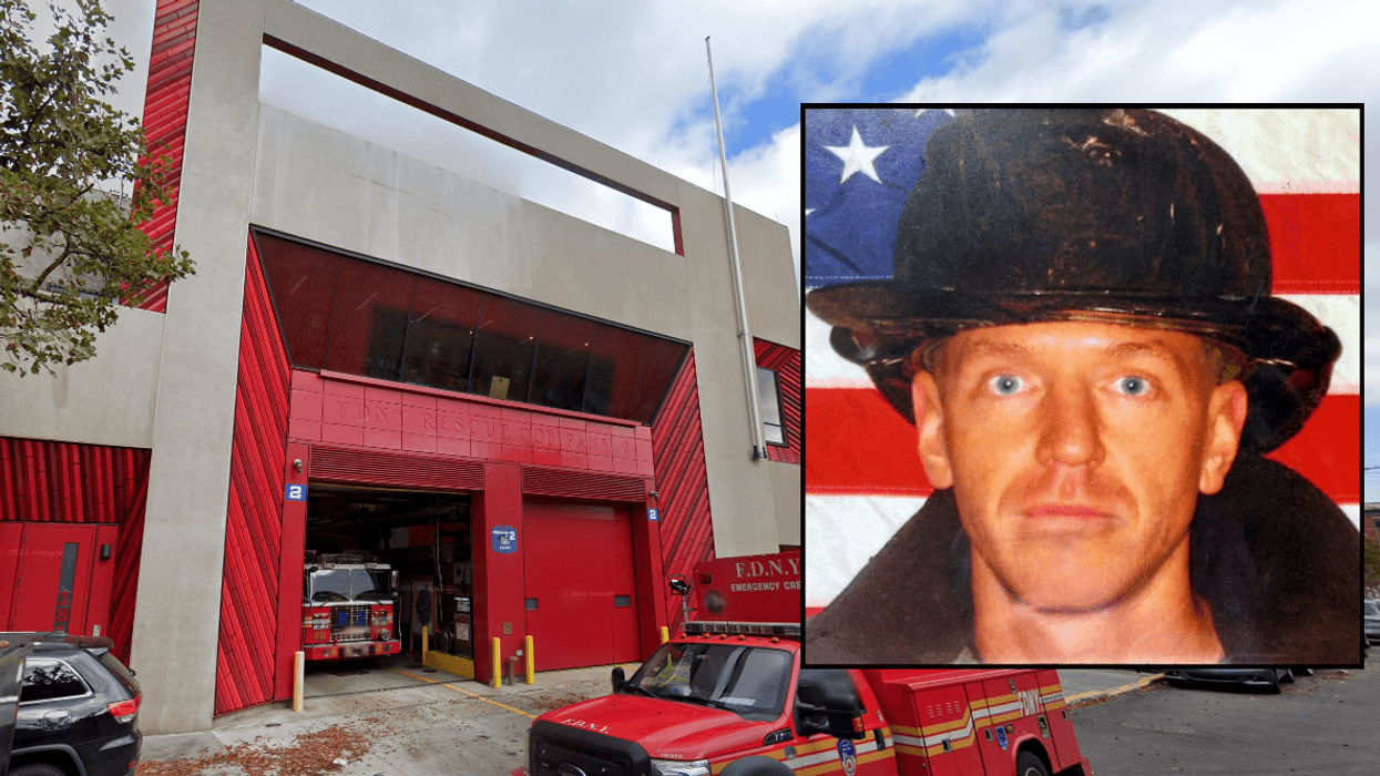 Firefighter William P. Moon II died after a fall at FDNY Rescue Company 2 in Brownsville on Dec. 12, 2022