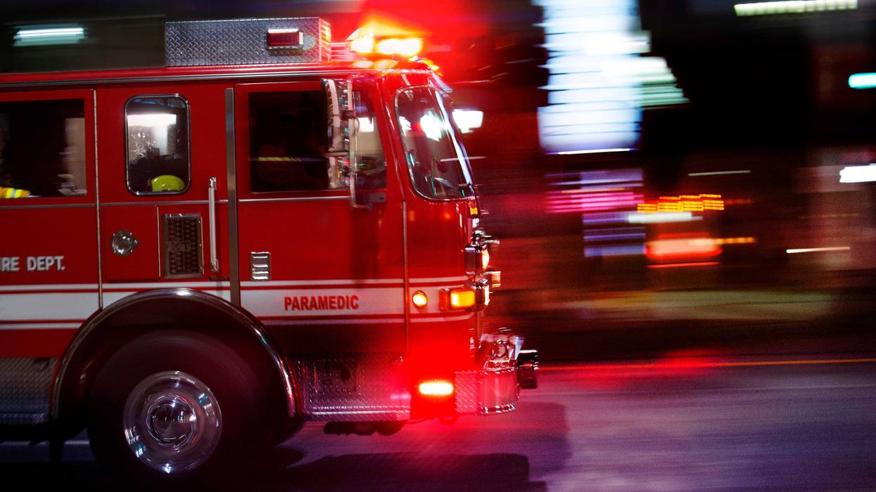 Firefighters battle Uptown blaze