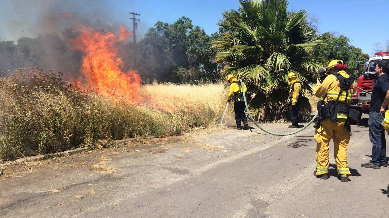 Firefighters in Contra Costa County demonstrated the hazards posed by fireworks on June 18, 2019.