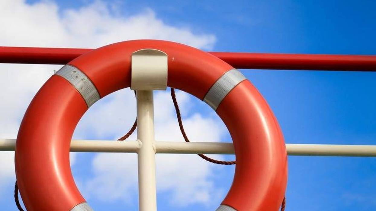 Firefighters pulled off a daring rescue Monday afternoon in the frigid Cooper River in Camden County. The victim is lucky to be back on her feet, or should we say, paws.