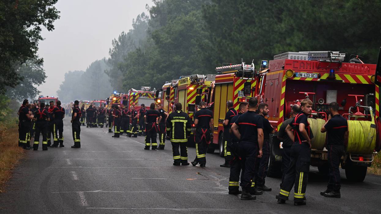 More than 250,000 people flee their homes in France and Spain as wildfires burn