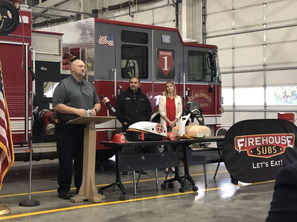 Firehouse Subs Boiling Springs FD Grant Ceremony