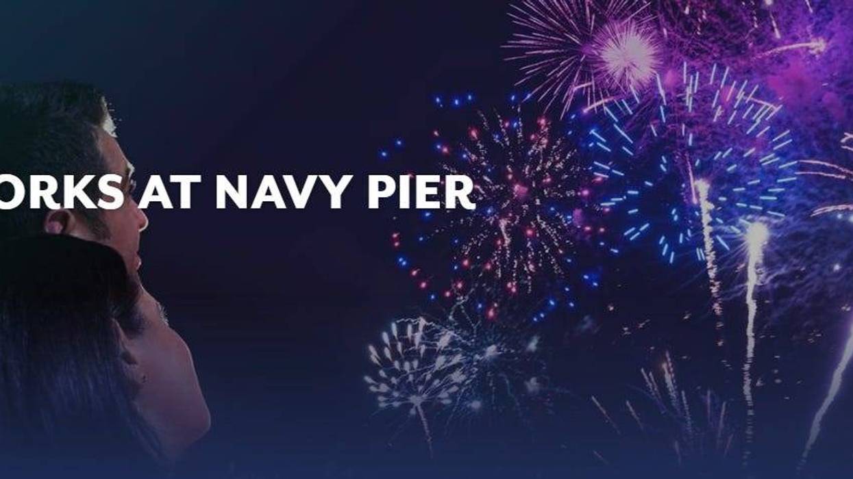 Fireworks At Navy Pier