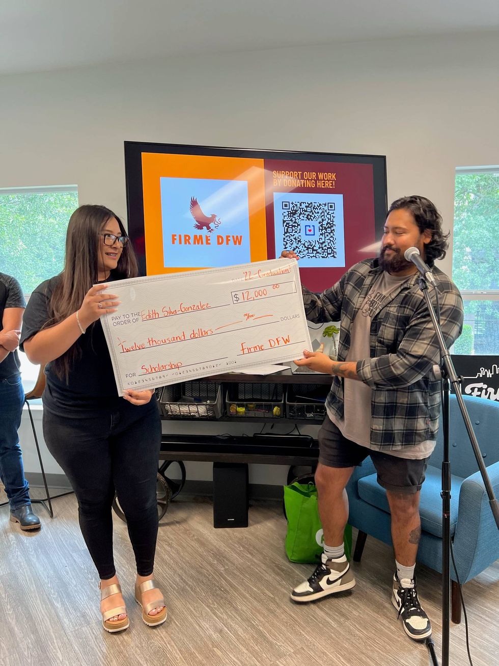 Firme DFW gives check