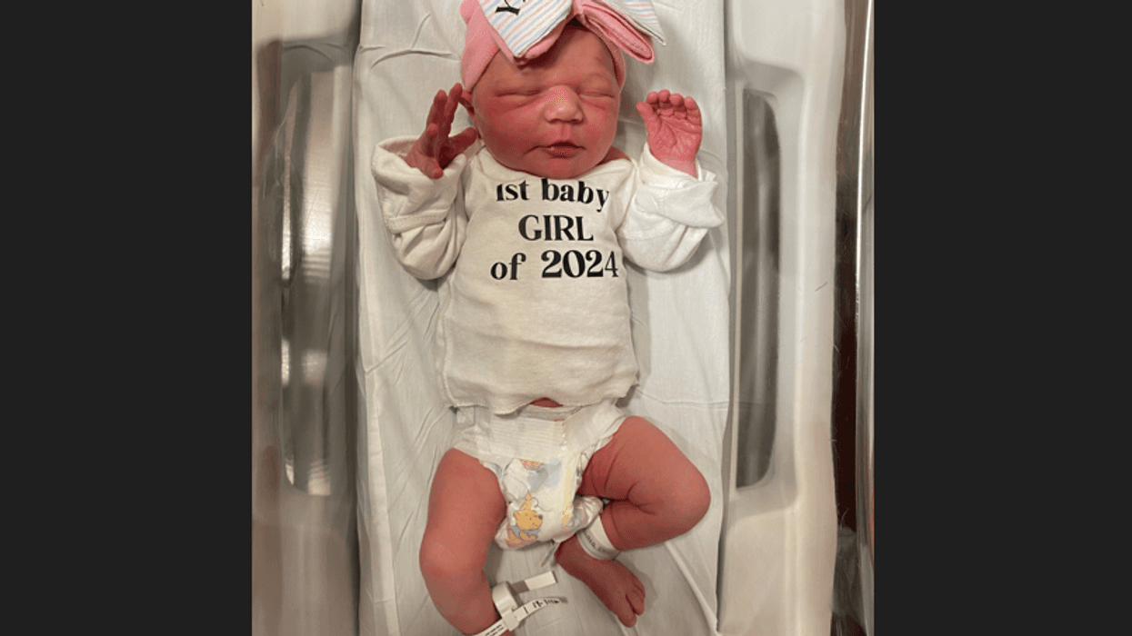 First baby girl of 2024 born at UPMC