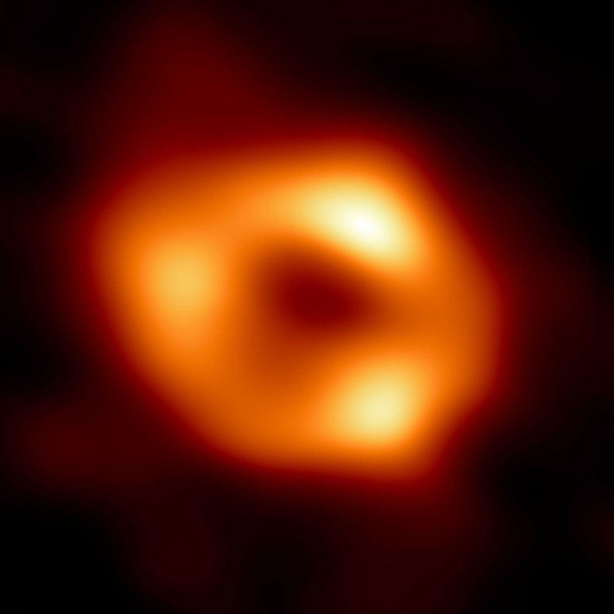 First image of Sgr A* black hole at the center of the Milky Way