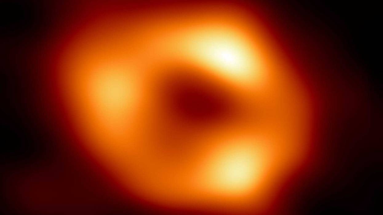 First image of Sgr A* black hole at the center of the Milky Way