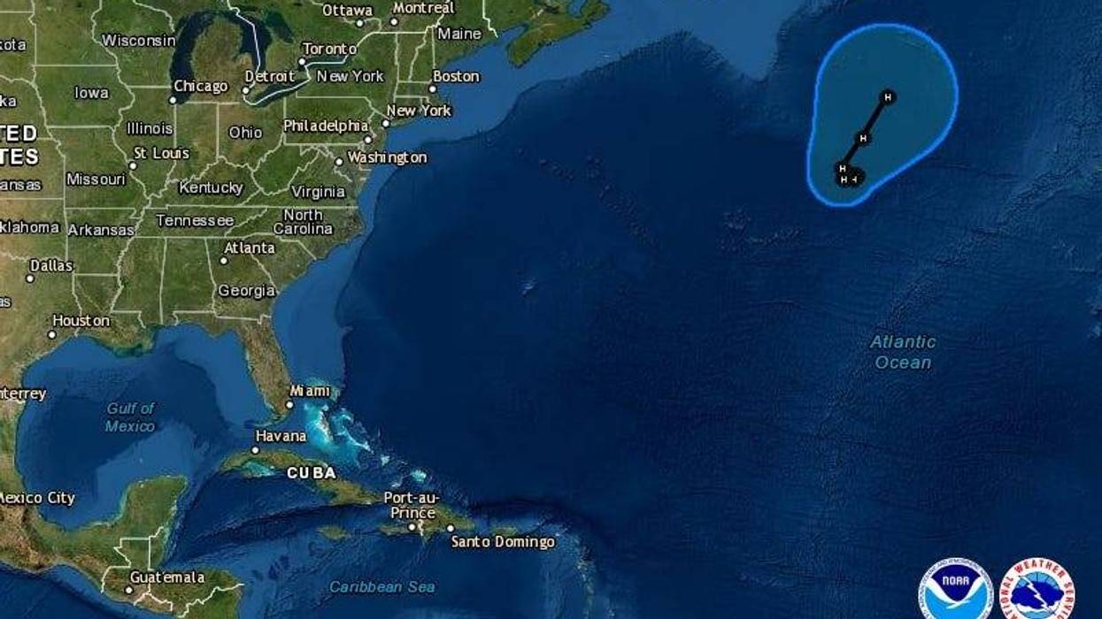 First named storm in Atlantic since July forms