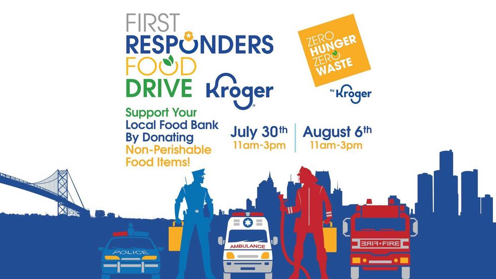 First Responders Food Drive