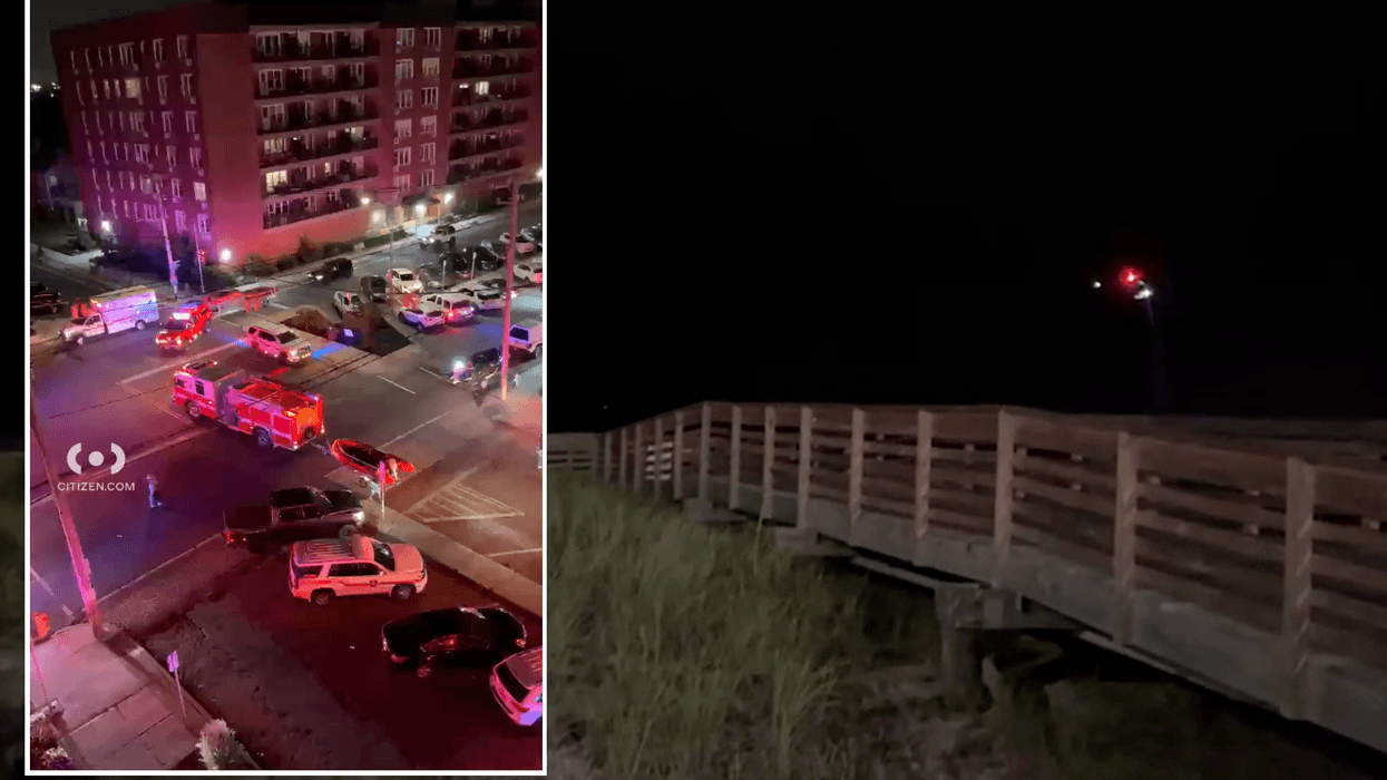 First responders from more than a half-dozen agencies were involved in the search off Long Beach on Thursday night