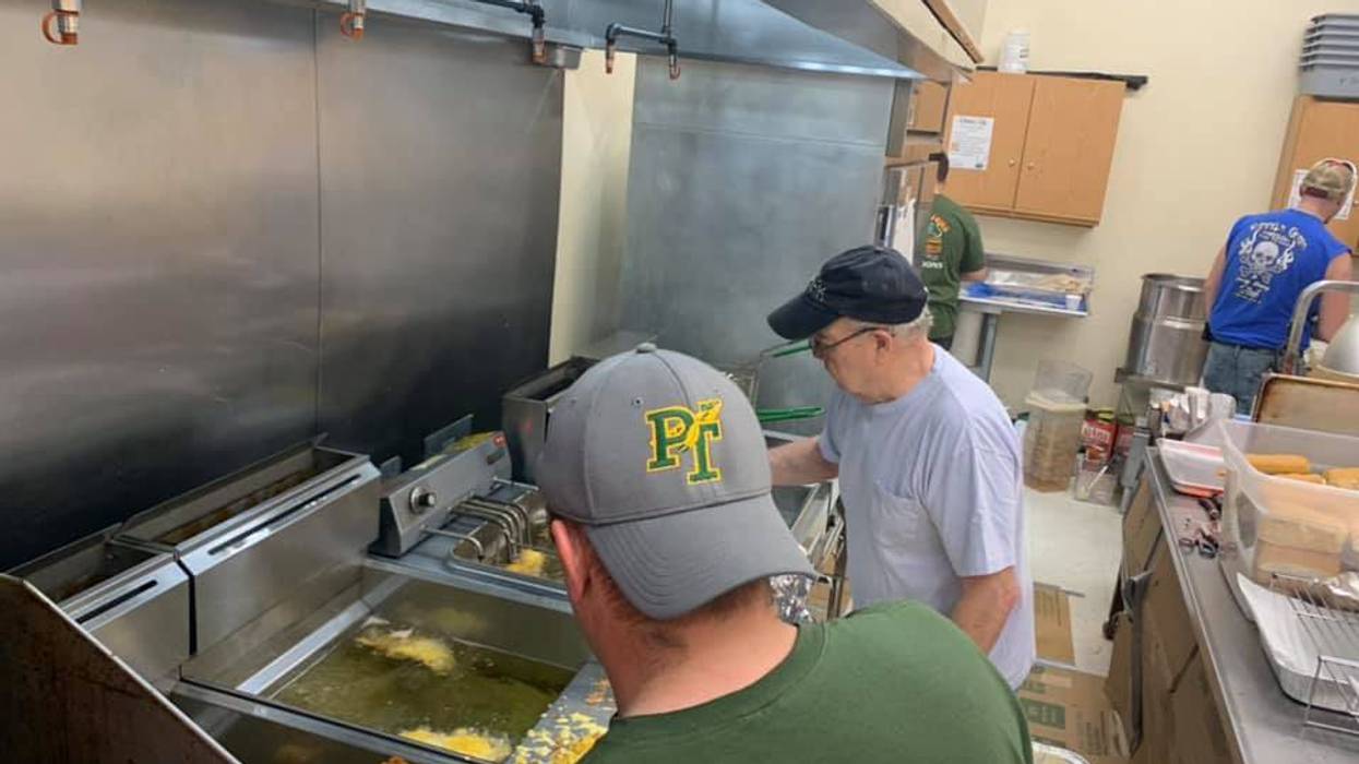 Fish fry by the Claridge Volunteer Fire Department