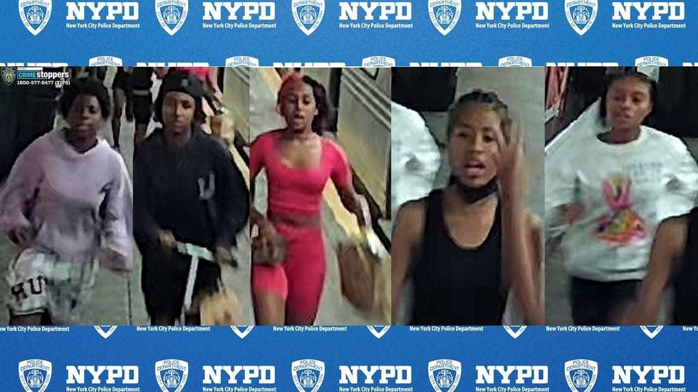 Five of the suspects beat the man, while a sixth hit him in the head with a scooter, police said