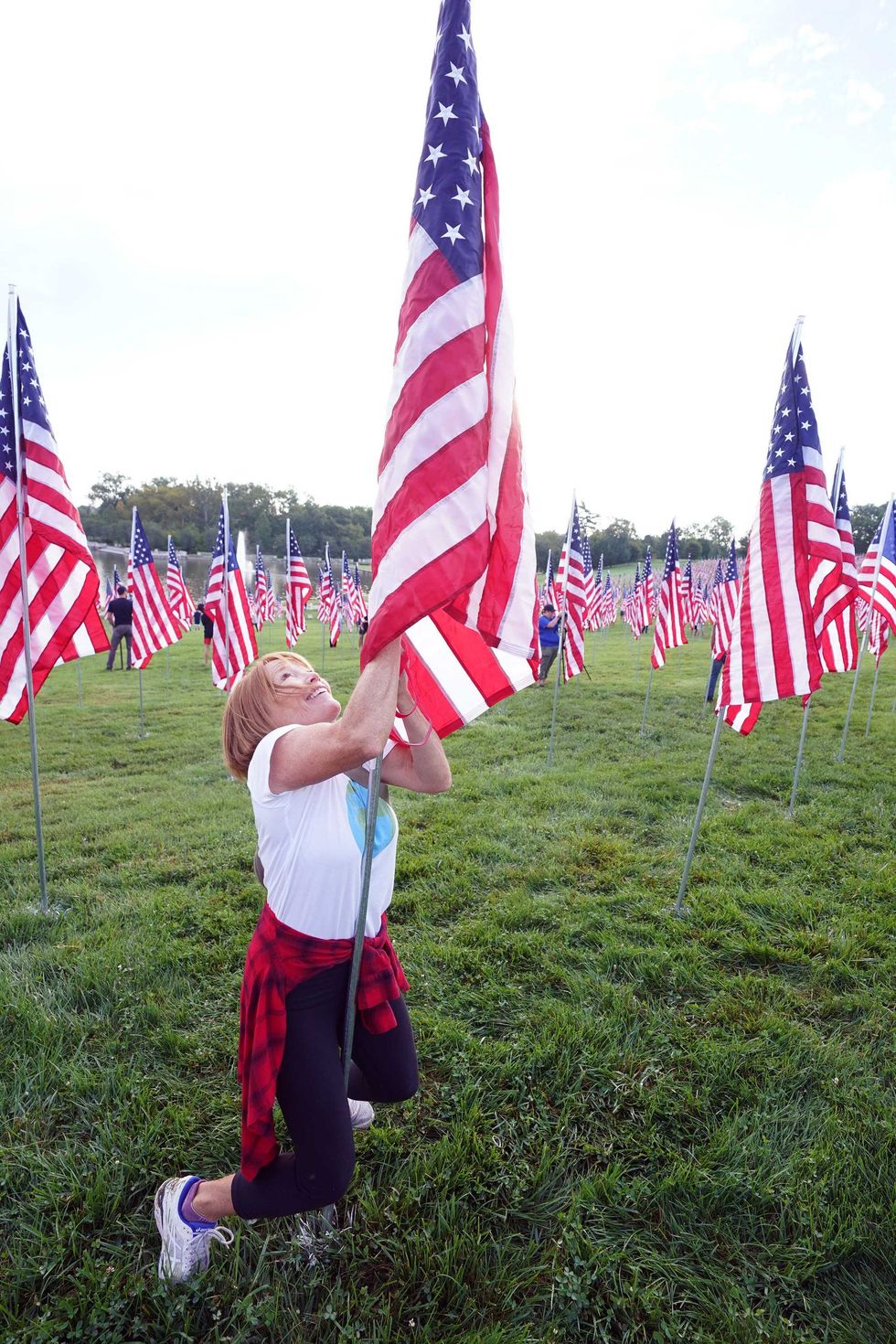 Flags of Valor on Art Hill