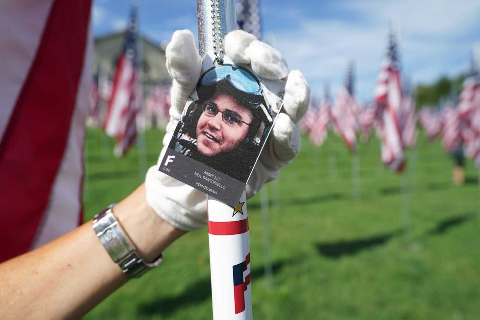 Flags of Valor on Art Hill