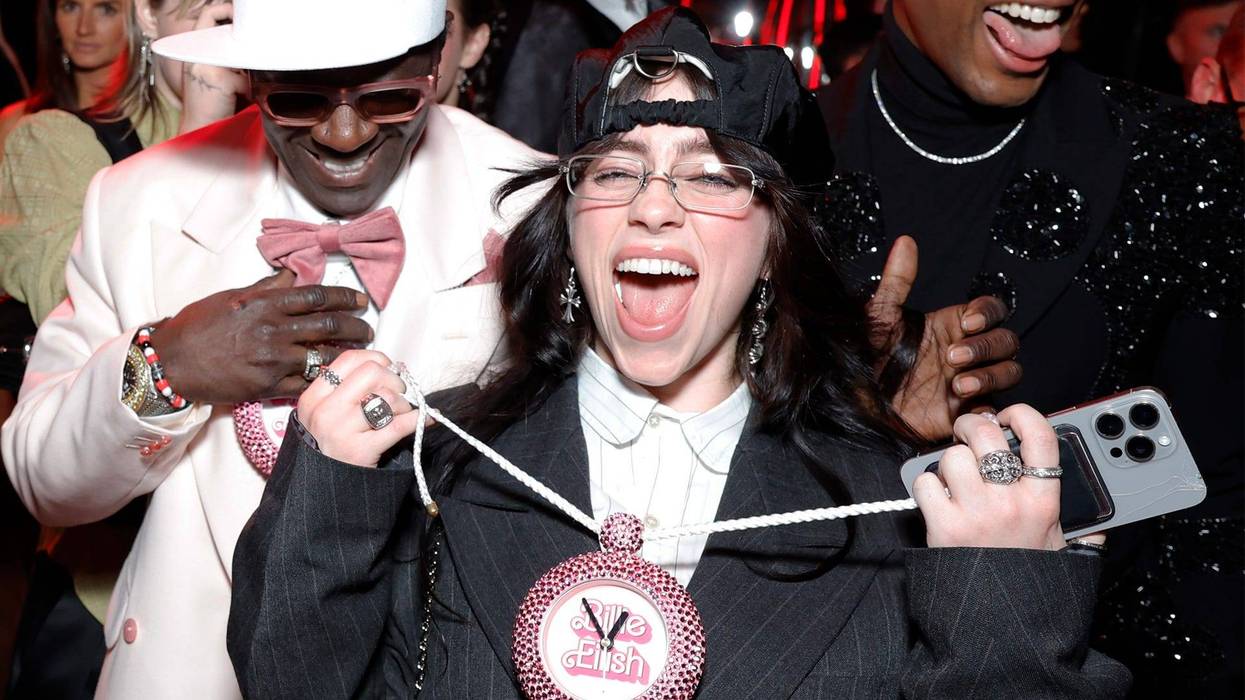 Flavor Flav, Billie Eilish attend the 2024 Vanity Fair Oscar Party