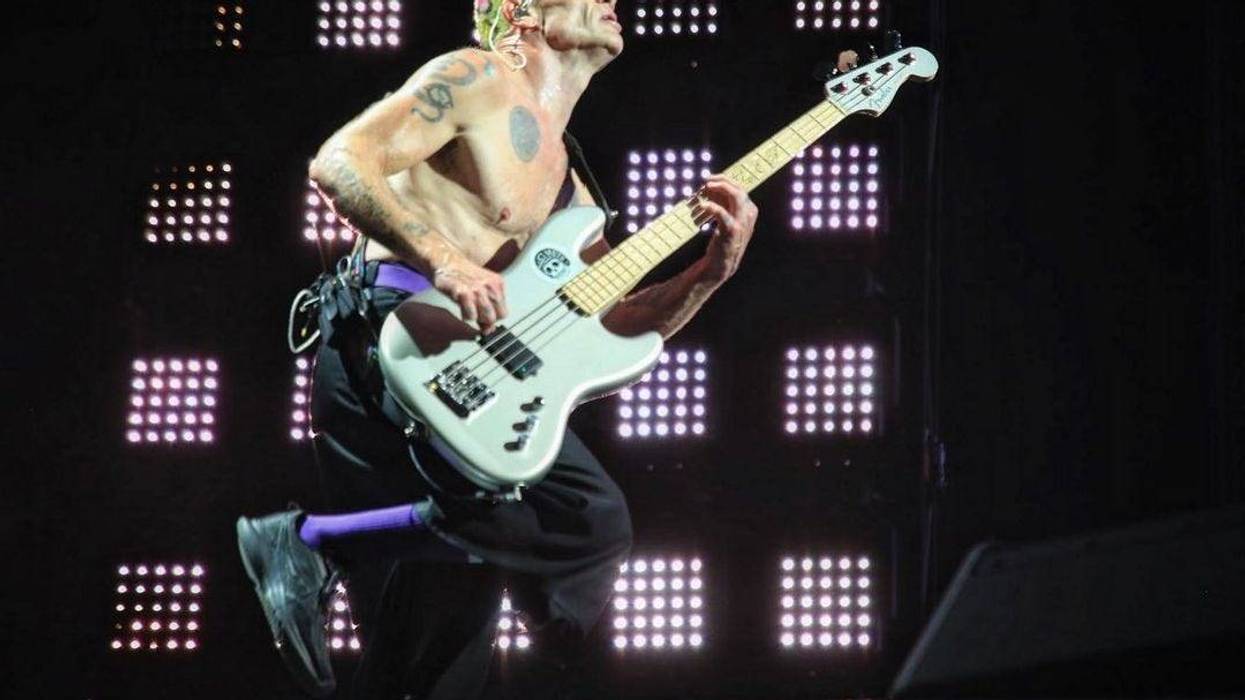 Flea of the Red Hot Chili Peppers