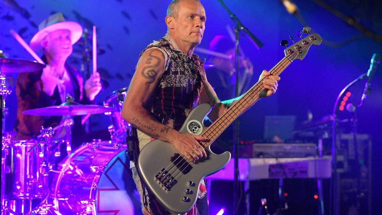 Flea of the Red Hot Chili Peppers