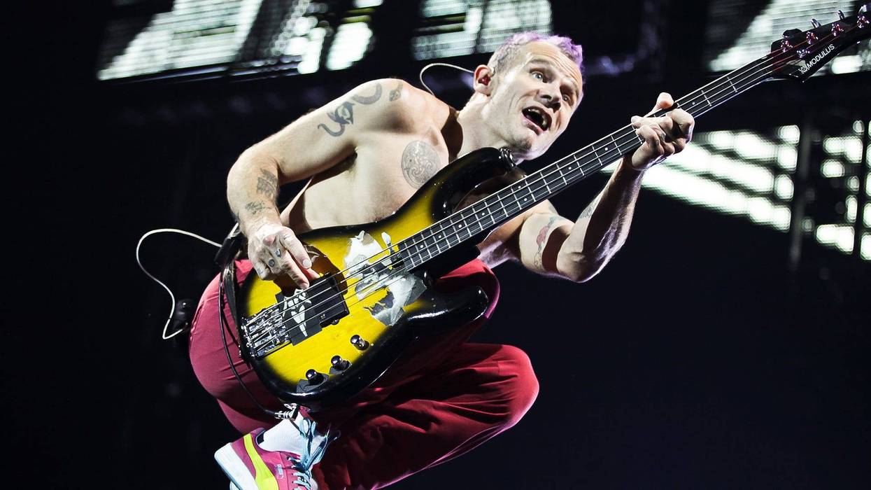 Flea of the Red Hot Chili Peppers