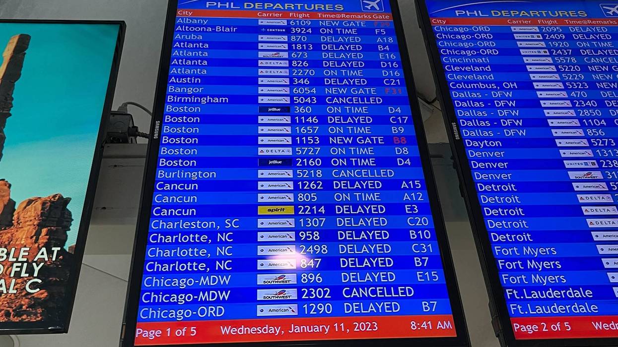 flights at PHL grounded due to FAA system glitch