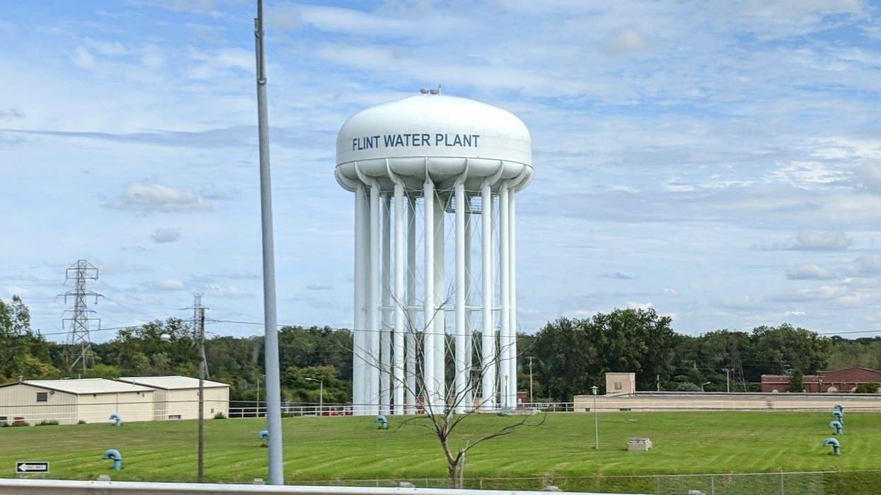 Flint Water Plant Tower