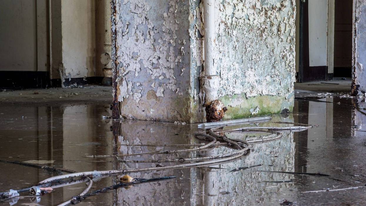 Flooded basement