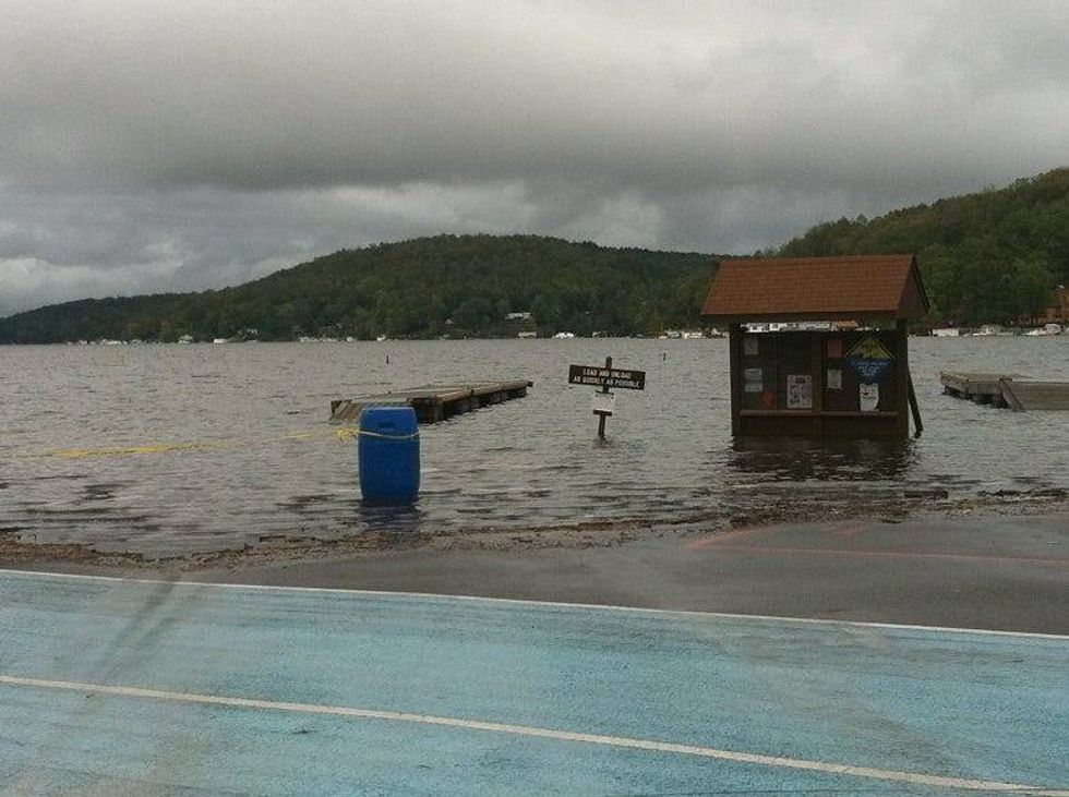 Flooding at Harvey