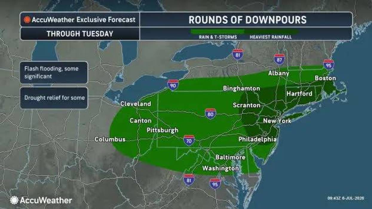 Unsettled start, but much more comfortable week ahead