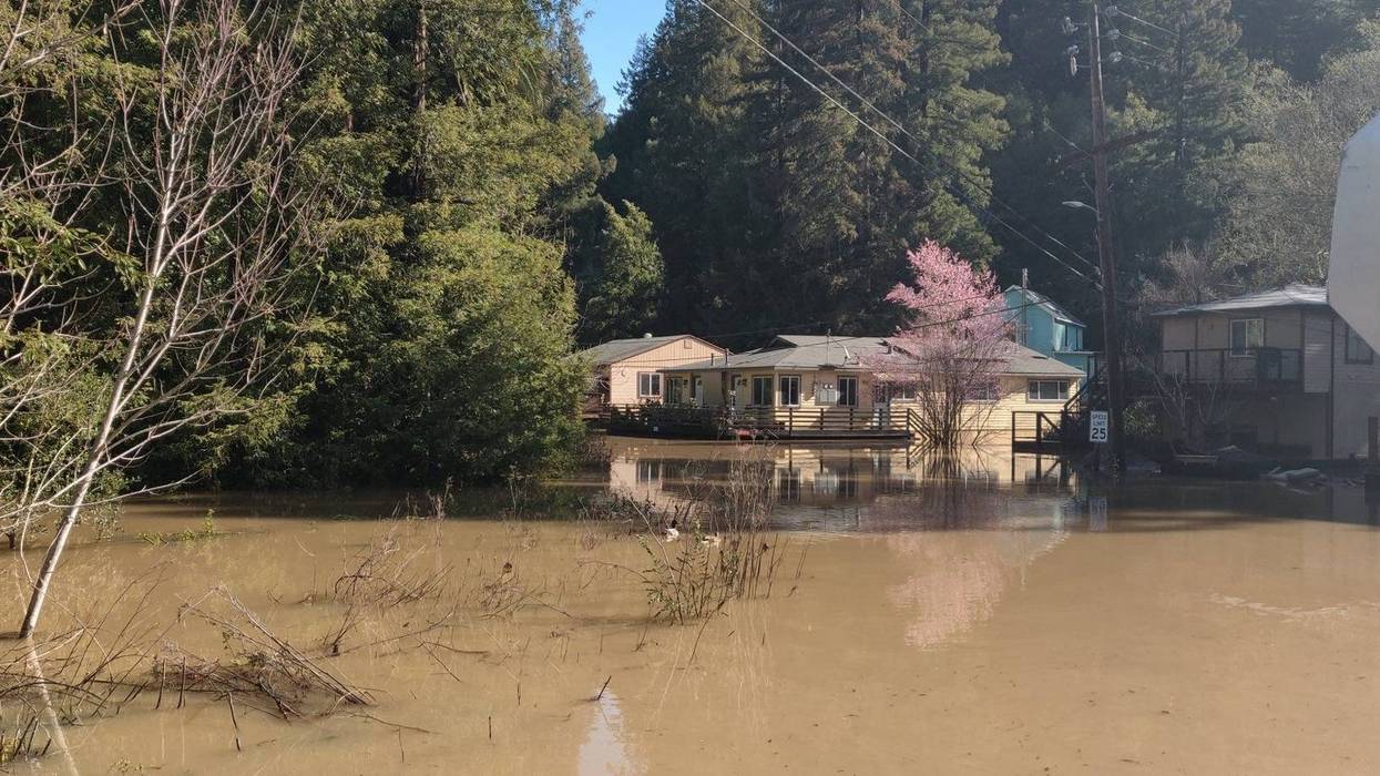 Flooding in Guerneville February 28, 2019