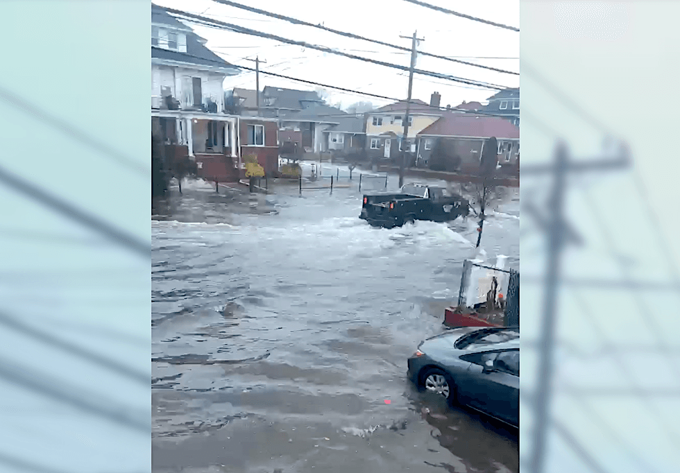 Flooding in Howard Beach, Queens, on the morning of Dec. 23, 2022