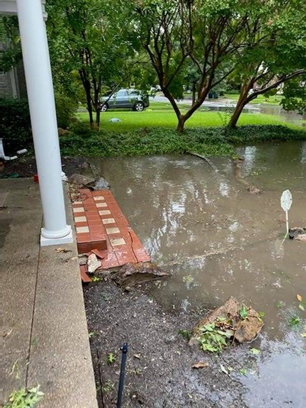 Flooding in M streets