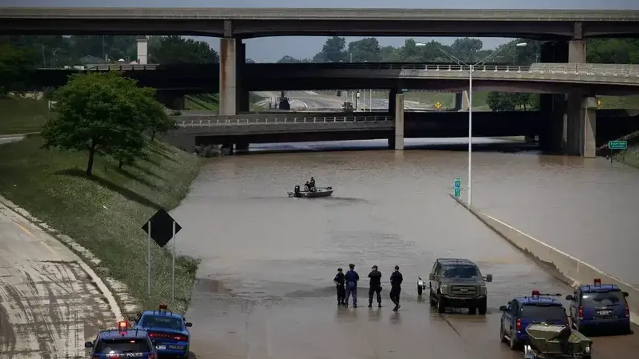 Flooding on I-75 in 2021