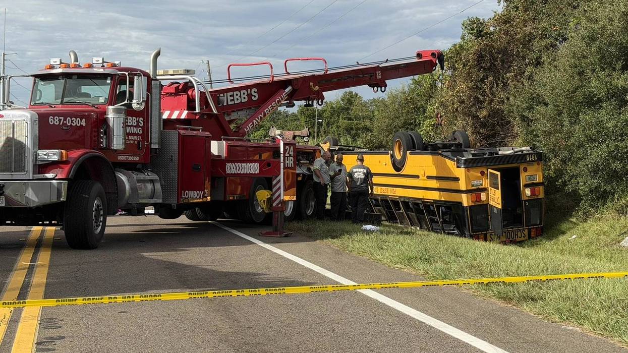 FLORIDA-ACCIDENTE BUS ESCOLAR