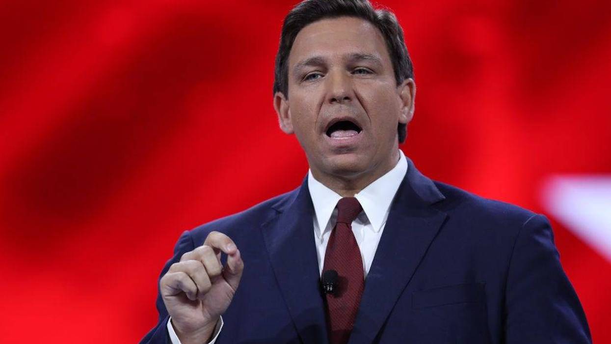 Florida Gov. Ron DeSantis speaks at the opening of the Conservative Political Action Conference at the Hyatt Regency on February 26, 2021 in Orlando, Florida.