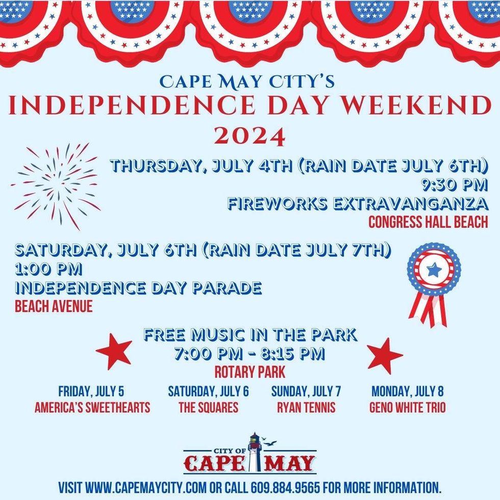 Flyer for Cape May