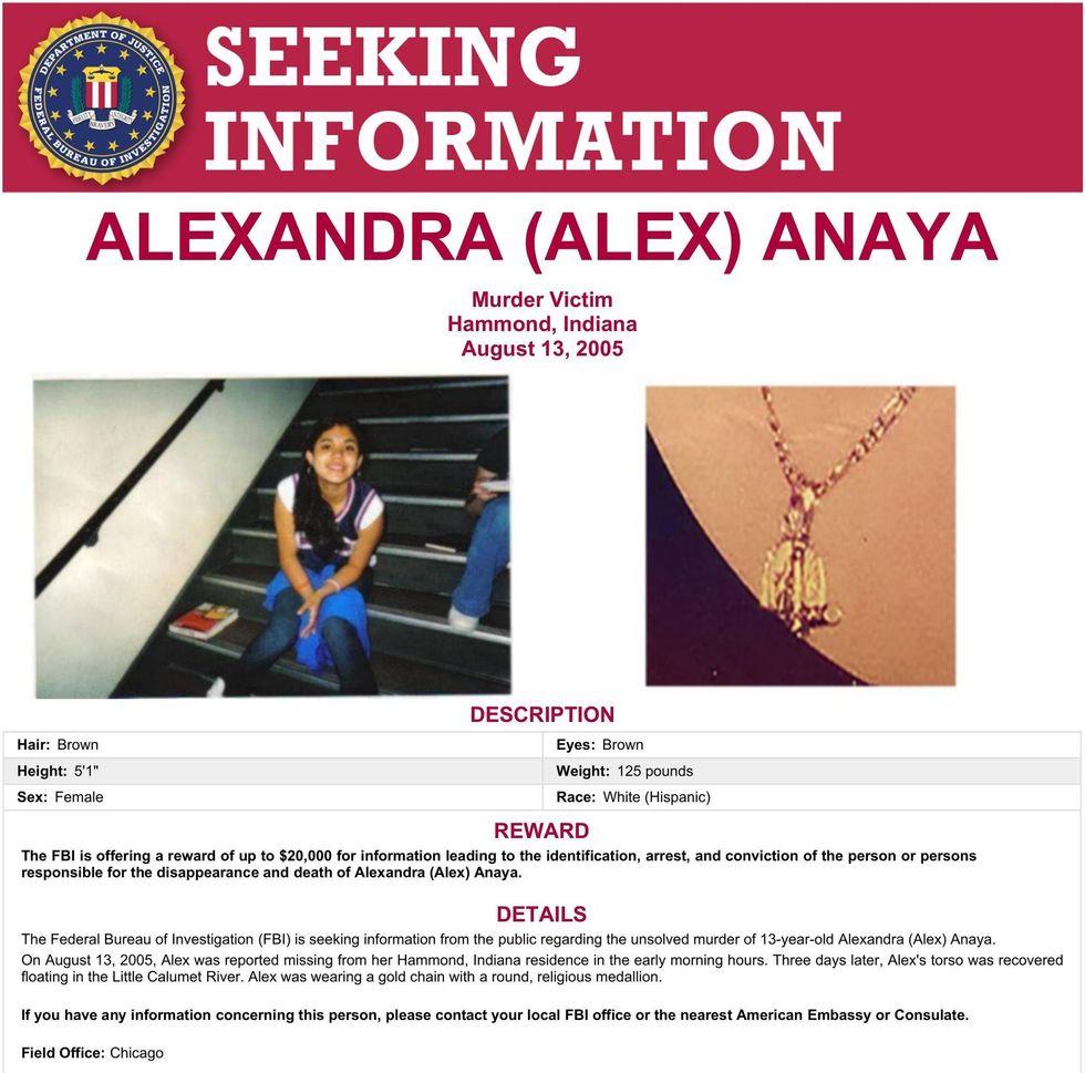 flyer from FBI with teen