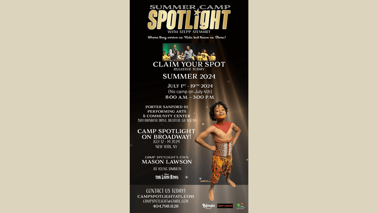 Flyer Of Summer Camp Spotlight