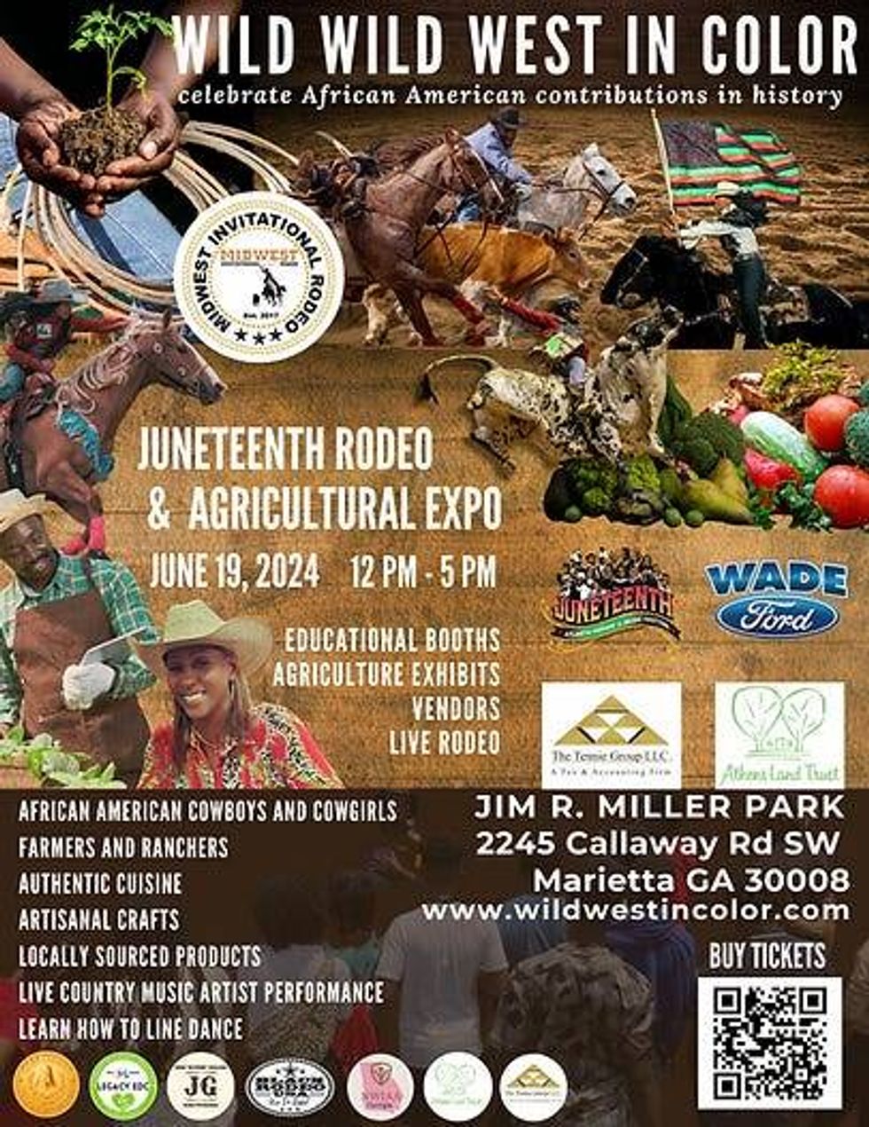 Flyer of Wild Wild West Event
