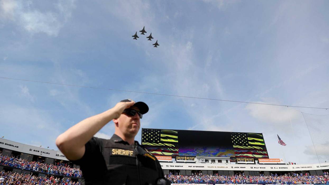 Flyover at Highmark Stadium