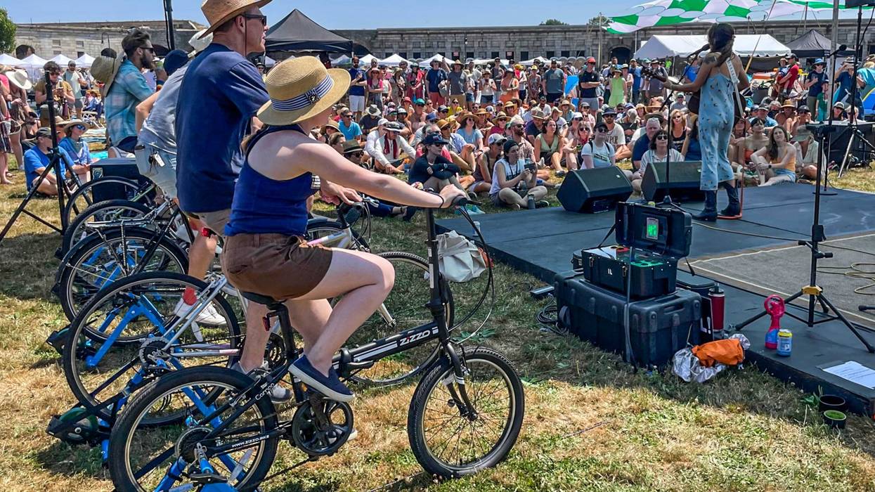 Folk Festival-Bicycle Stage