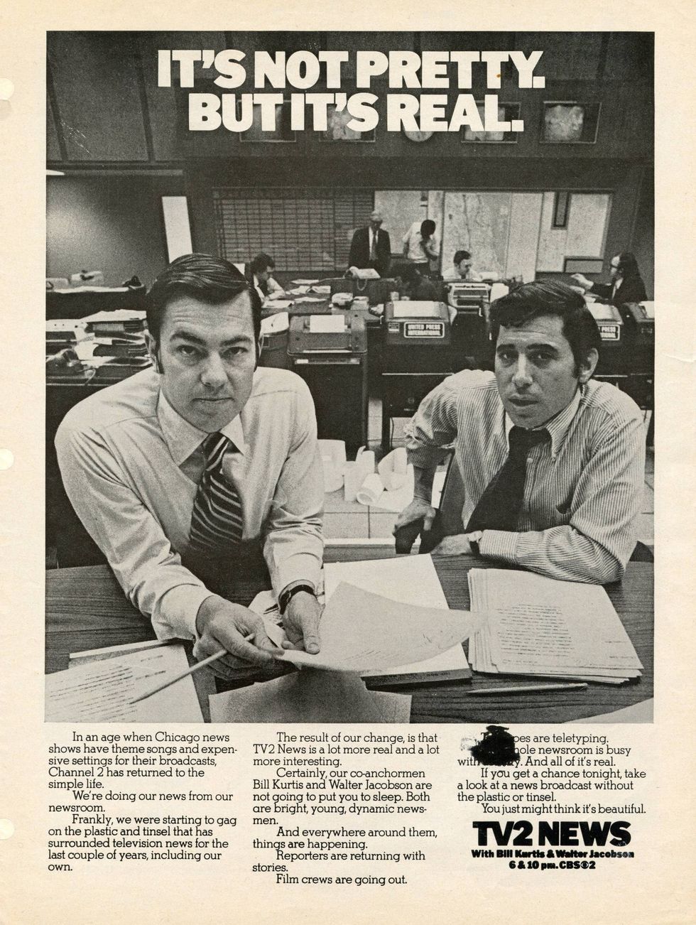 Following his coverage of the deadly Topeka, Kansas tornado on June 8, 1966, Kurtis was hired by WBBM TV in Chicago later that year. "I was 26 years old, and I came right out of the hay fields, and law school and the tornado of Kansas. Blown in and my first job was covering Richard Speck," says Kurtis. That high-profile story would be followed by a number of others including Tokyo Rose, The Chicago 7, Charles Manson, and the Vietnam War. It was in Vietnam that Kurtis visited an orphanage and witnessed a heartbreaking scene that haunts him to this day.