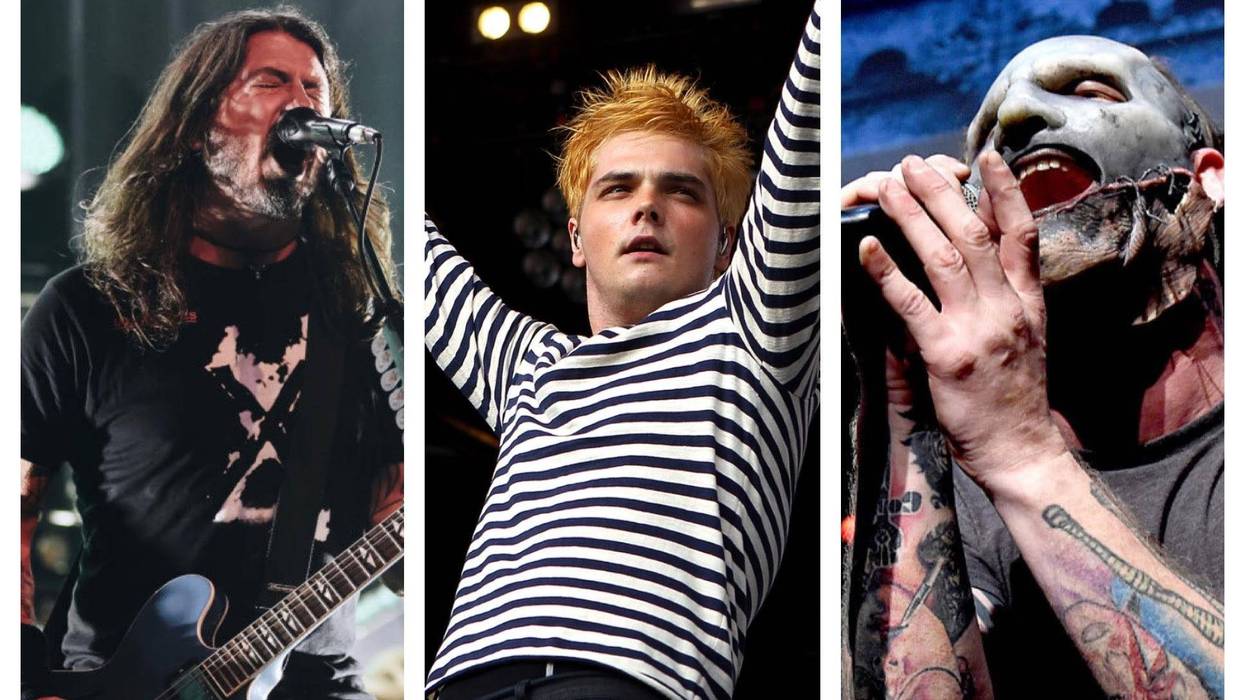 Foo Fighters, My Chemical Romance, Slipknot