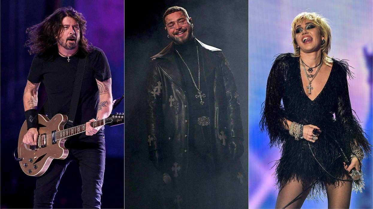 Foo Fighters, Post Malone, Miley Cyrus