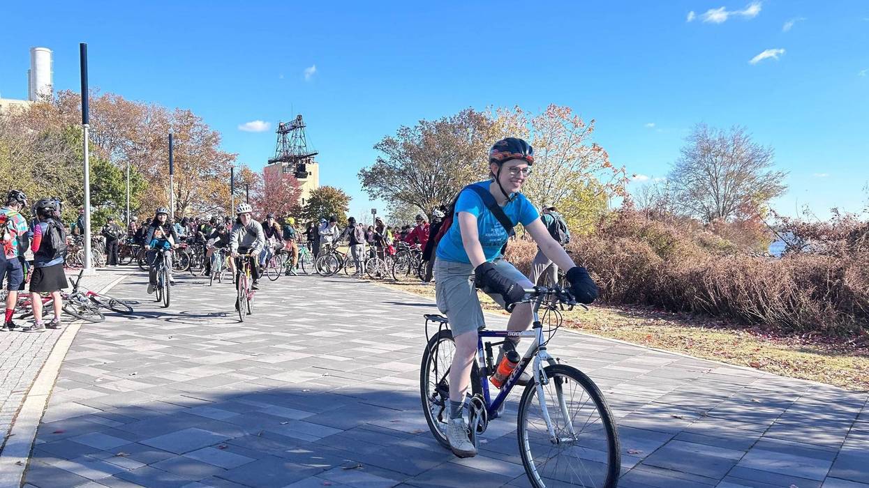 'Food drive on two wheels' brings out competitive side of Philly bike community to benefit Philabundance