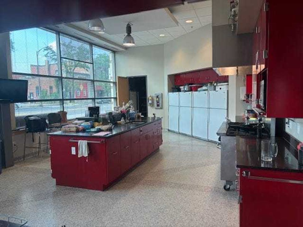 Food is a big deal at a fire department and St. Paul is no exception. Four fridges and a good size kitchen help keep the firefighters fed and ready.
