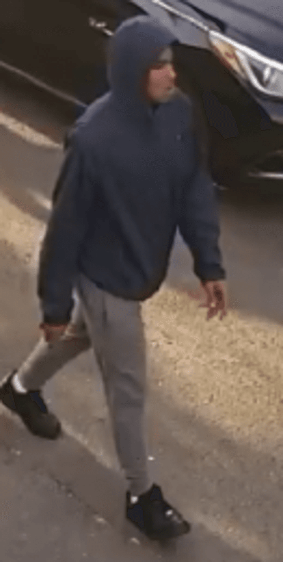 Footage on second suspect.