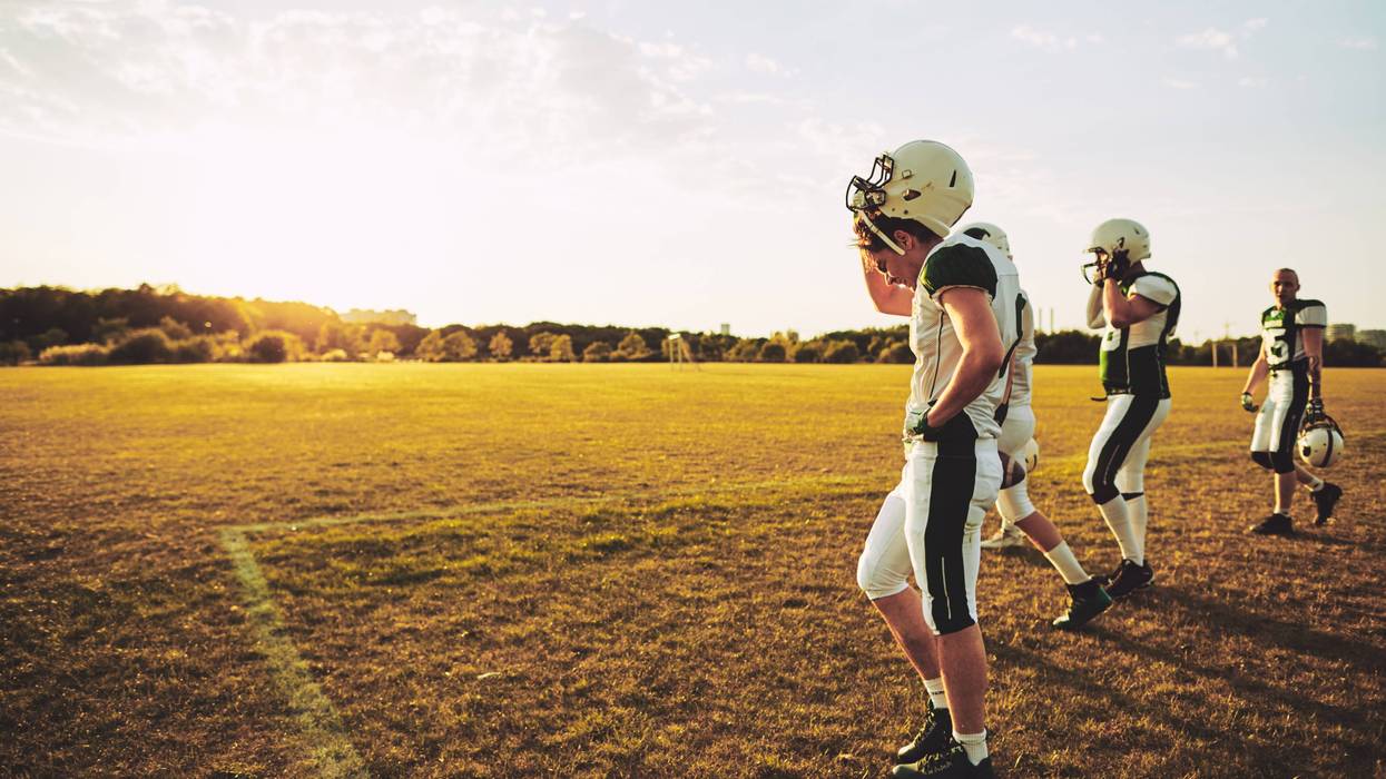Football in the heat