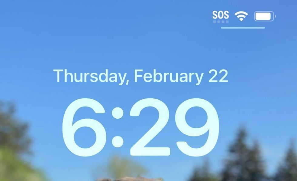 For iPhone users, Apple said their phones can still make emergency calls if "SOS" or "SOS only" can be seen in the upper right status bar next to the battery life indicator.