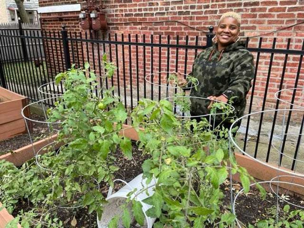 For veteran Jennipher Buckner, Hope Garden has become her favorite place to escape and recharge.
