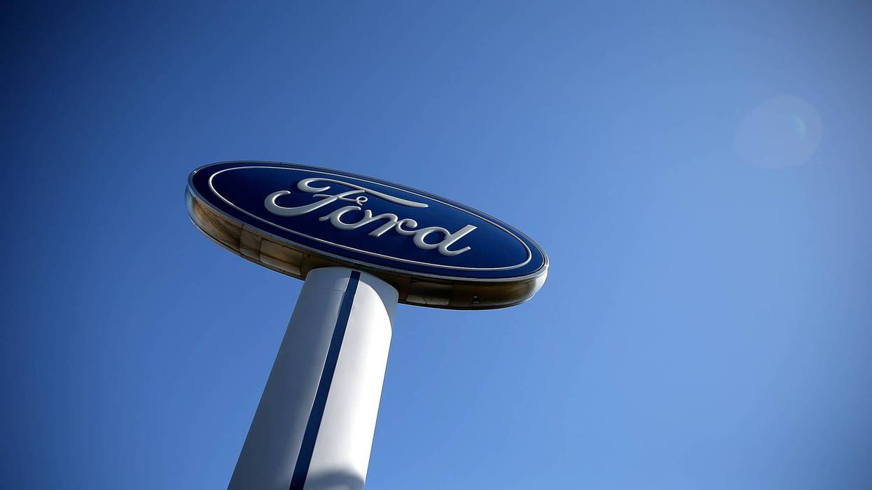 Ford Blue Oval sign