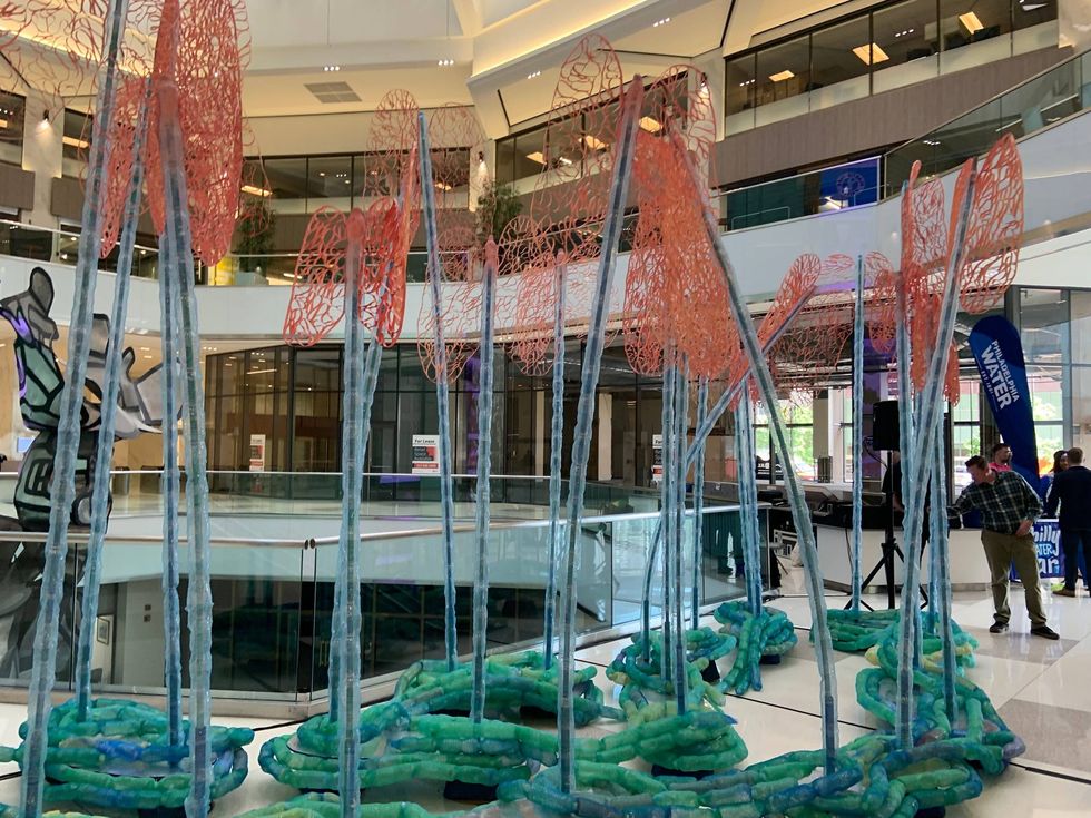 "Forest," by artist Kate Dodd, is located at 1500 Market Street.